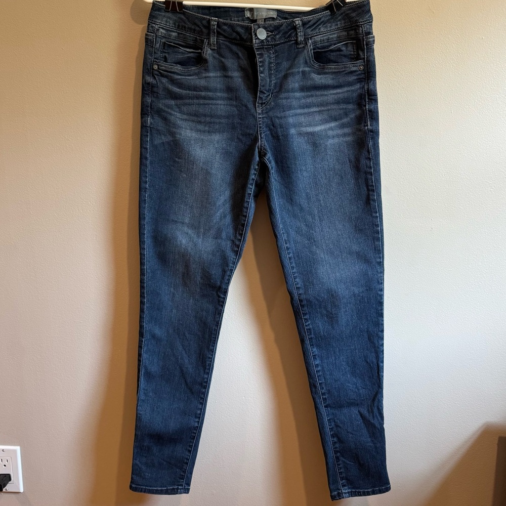 Wit & Wisdom Dark Blue Skinny Jeans
